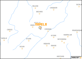 map of Napéla