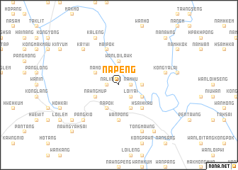 map of Napeng