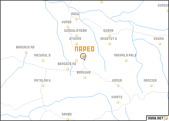 map of Napeo