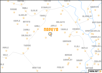 map of Napeya