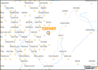 map of Nà Phân