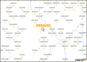 map of Na Phụng