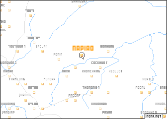 map of Nà Piao