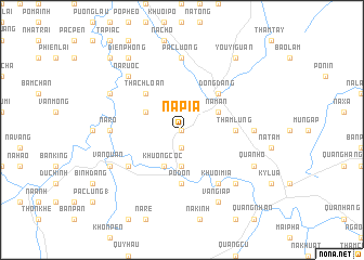 map of Nà Pia