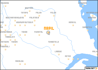 map of Napil