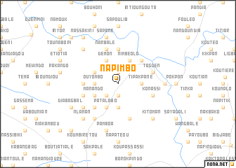 map of Napimbo
