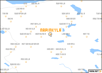 map of Näpinkylä