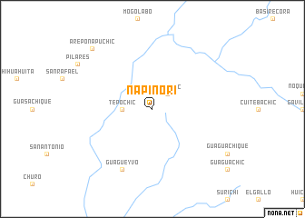 map of Napinori