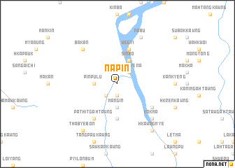 map of Napin