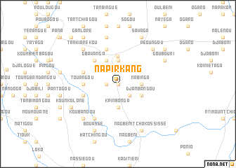 map of Napirkang