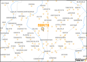 map of Napita