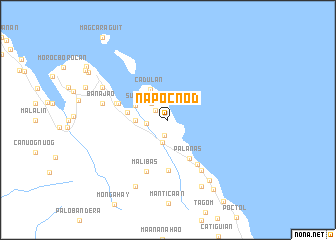 map of Napocnod