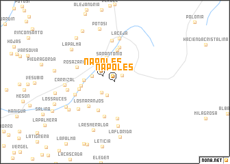 map of Nápoles