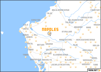 map of Napoles