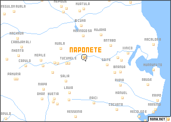 map of Naponete