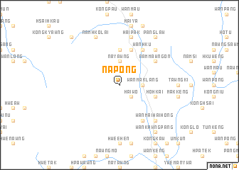 map of Napong