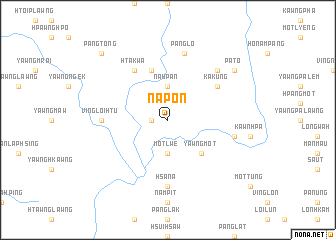 map of Napon