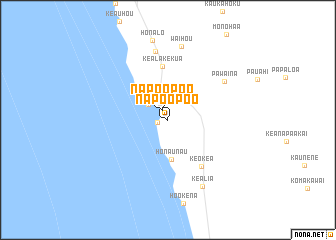 map of Napoopoo