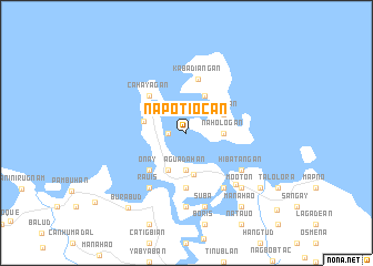 map of Napotiocan