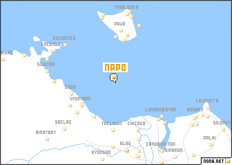 map of Napo