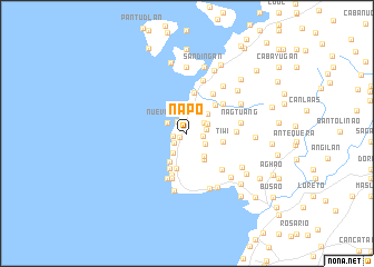 map of Napo