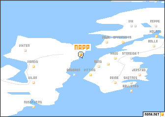 map of Napp