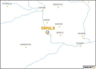 map of Napula