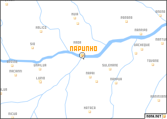 map of Napunho