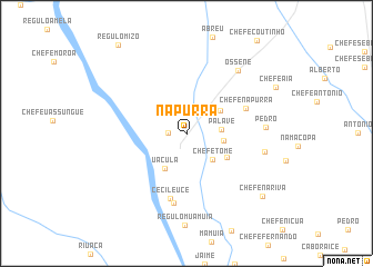 map of Napurra