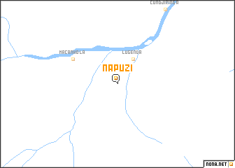 map of Napuzi