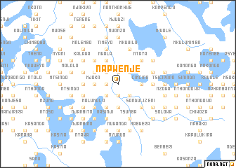 map of Napwenje