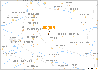 map of Naqāb