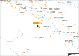 map of Naqbakī