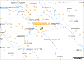 map of Naqdī Melk