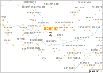 map of Naqdūz