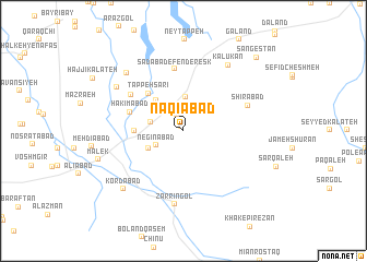 map of Naqīābād