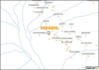 map of Naqīābād