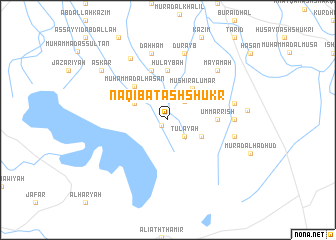 map of Naqībat ash Shukr