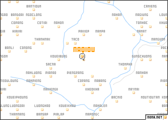 map of Na Qiou