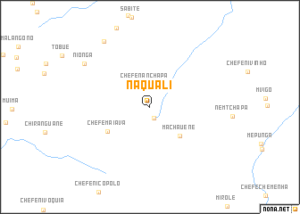 map of Naquáli