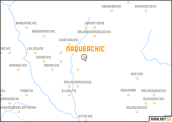 map of Naquéachic