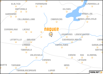 map of Náquer