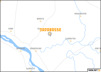 map of Narabassé