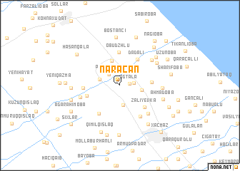 map of Nǝrǝcan
