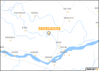 map of Nara-Gonine