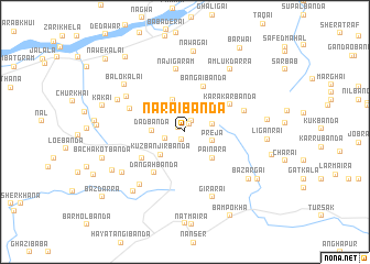 map of Narai Bānda