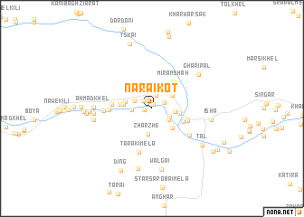 map of Narai Kot