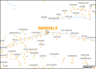 map of Narai Mela
