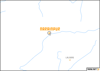 map of Narainpur