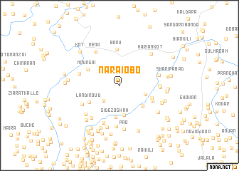 map of Narai Obo